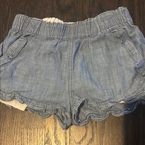 Crewcuts Light Blue Ruffle Shorts